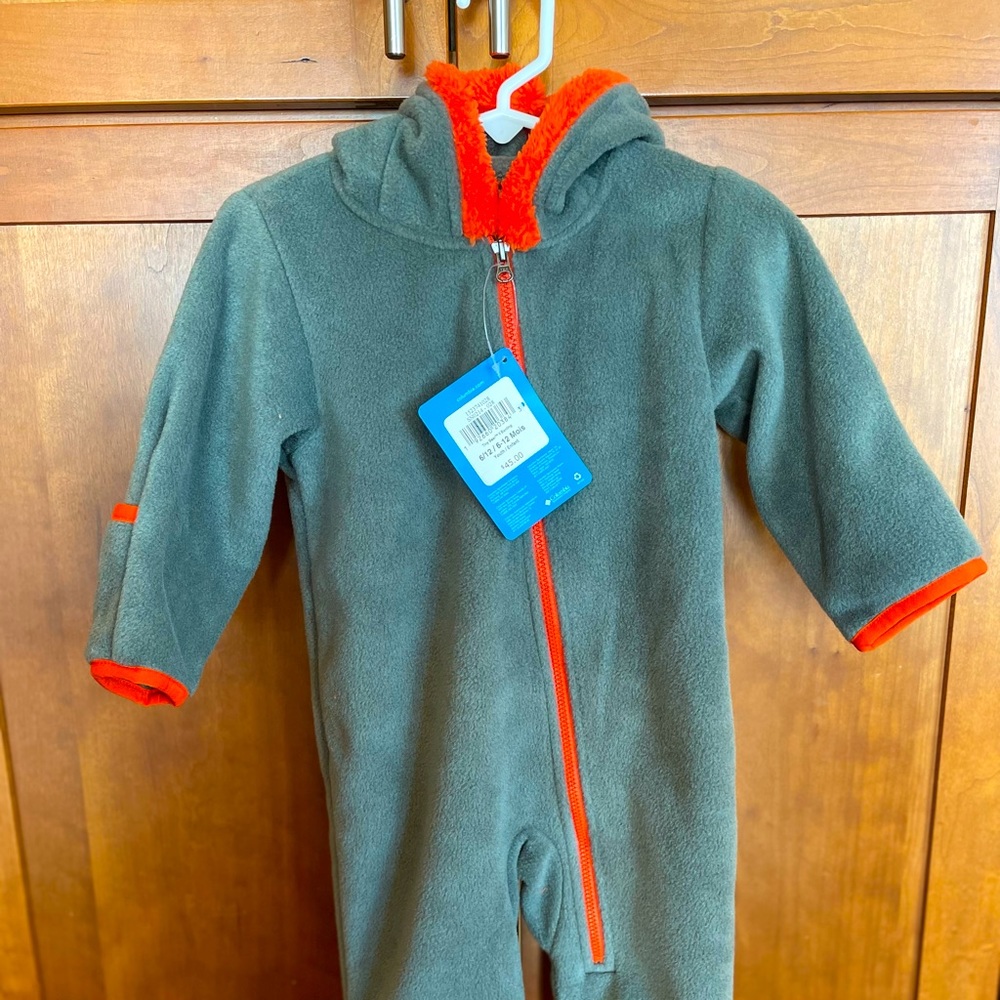 Columbia baby fleece bunting